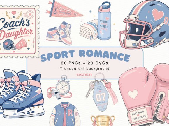 Download Sports Romance Cliparts, Bookish Hockey - Premium Bundle