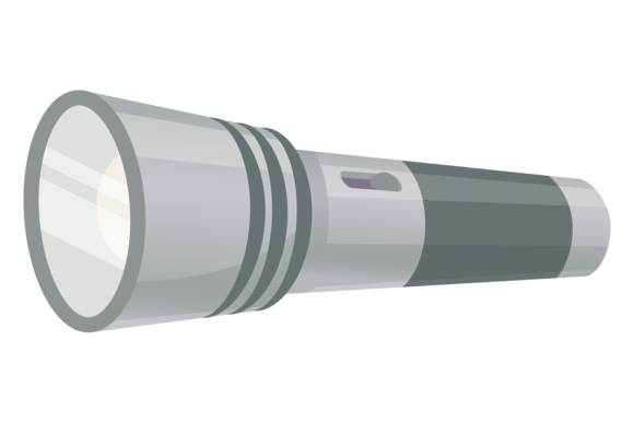Download Flashlight Cartoon Icon. Pocket Electric - Flashlight Collection