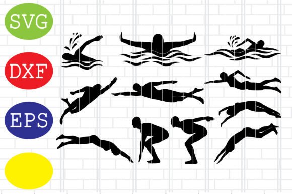 Download Swimming Svg Eps Dxf Png Files - Eps Collection